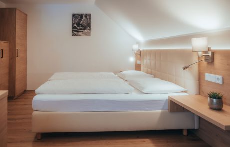 Schlafzimmer im Apartment im Hotel Gressenbauer