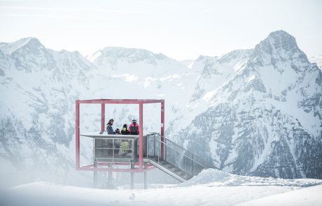 Pyhrn Priel im Winter - Hinterstoder Panorama Oberoesterreich