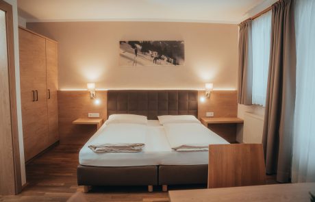 Schlafzimmer im Apartment