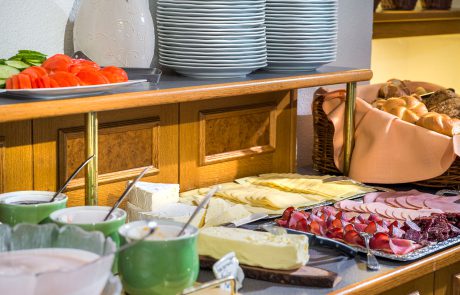 Frühstücksbuffet im Landhotel Gressenbauer